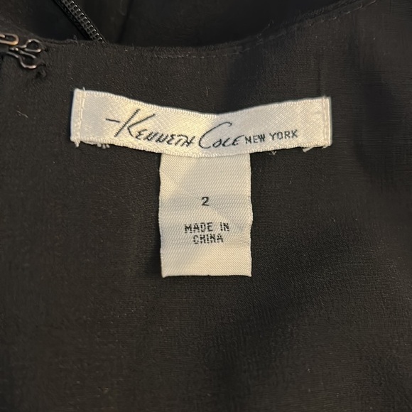 Kenneth Cole Black Business Career Sheath Midi Dress Size 2 - Picture 8 of 9